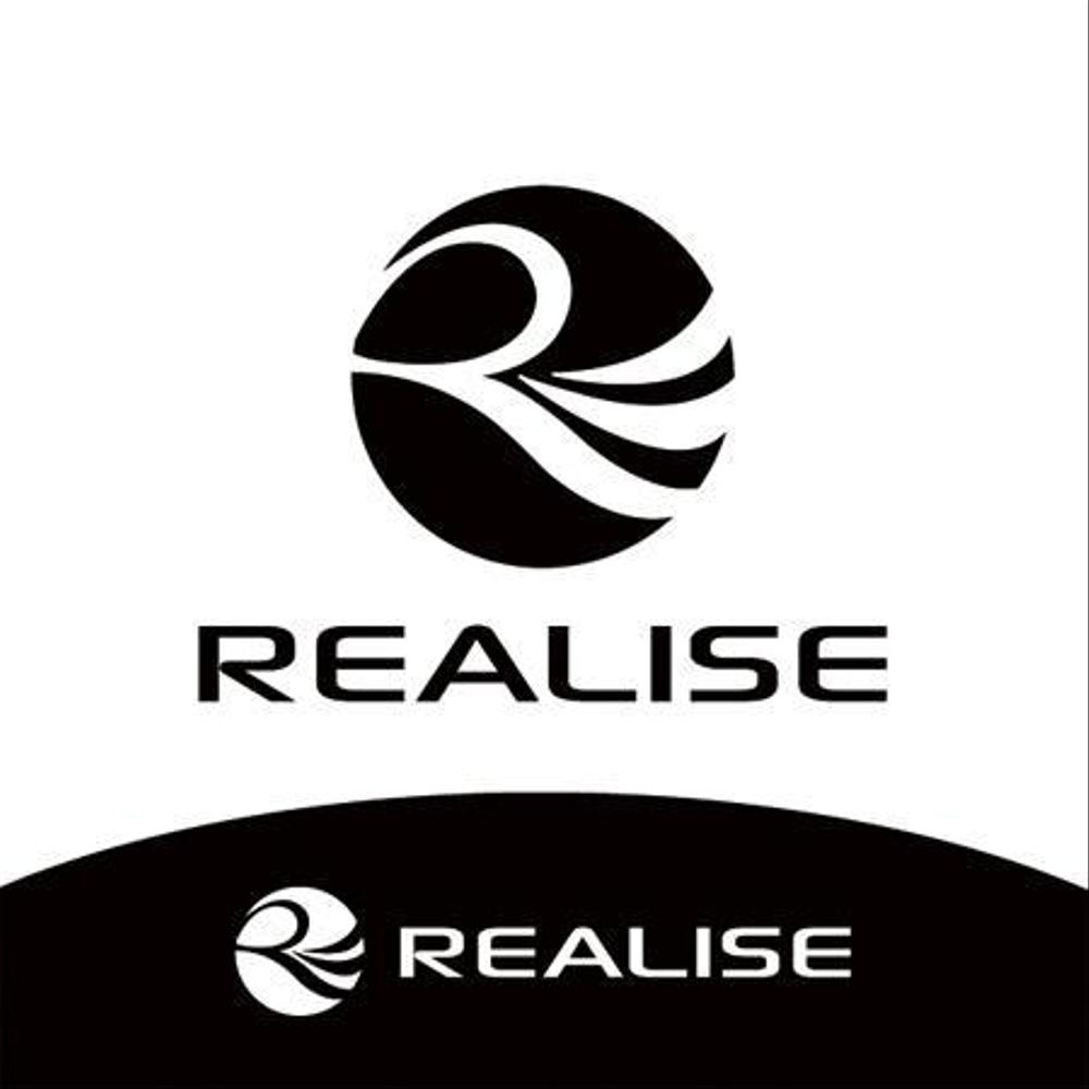 競泳水着を中心としたコスチュームブランド『REALISE』のロゴ