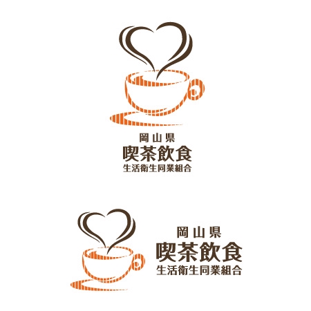 angie design (angie)さんの岡山県喫茶飲食tenn組合のシンボルロゴ制作への提案