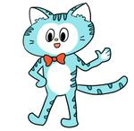 ねね子 (neneko)さんの縞模様のネコのキャラクターデザインへの提案