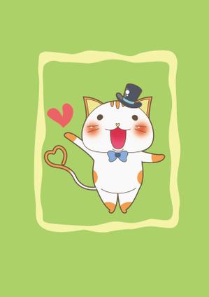 HALU (kuma_miharu)さんの猫のキャラクターデザインへの提案