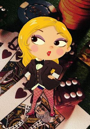 andy kim (andy_kim)さんのライブ型ネットカジノゲームキャラクター「アイドルカジノ　通称アイカジ」への提案