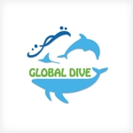 hiromi (hiromi_y)さんのスキューバダイビングショップ　「GLOBAL DIVE」のロゴへの提案