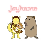 johannes (johannes)さんのジョイホーム（不動産）の動物ゆるキャラクター３匹のLINEスタンプ作成と、当社のロゴマーク作成への提案