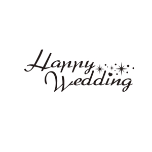 Happy Wedding という文字のロゴをお願いしたい 文字のみ に対するheichanの事例 実績 提案一覧 Id 4398 ロゴ作成 デザインの仕事 クラウドソーシング ランサーズ