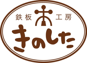 RAFURUさんの飲食店（鉄板焼き）の看板ロゴ制作への提案