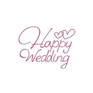 HAPPYWEDDINGの文字 - パーティグッズ