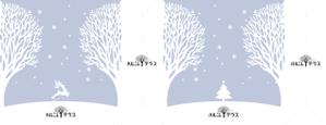design_studio_be (design_studio_be)さんの軽井沢 星野リゾート・ハルニレテラス クリスマスショップバック（手提げ袋）のデザインへの提案