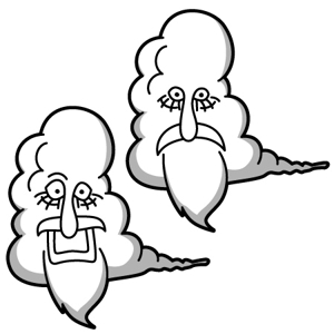 ngdn (ngdn)さんの雲のキャラクター制作への提案