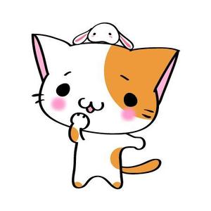 aoiwoa　アオイ・ヲア (aoiwoa)さんの猫のキャラクターデザインへの提案