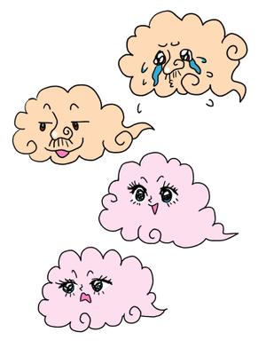 猫日和 (ak_design)さんの雲のキャラクター制作への提案