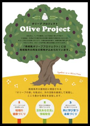 さんのキックオフイベントのフライヤー：参加体験型イベント（オリーブの植樹・収穫・食べる・交流）への提案