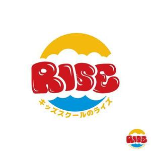 take5-design (take5-design)さんの複合型キッズスクール「Rise」のロゴへの提案