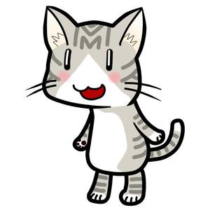 アダチユーキ (ashiyu)さんの猫のキャラクターデザインへの提案