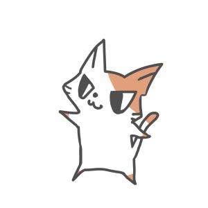 小林 (unio0428)さんの猫のキャラクターデザインへの提案