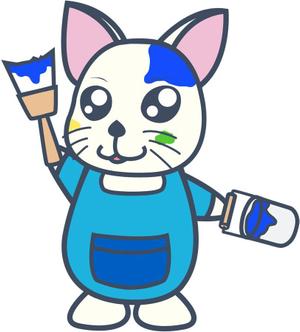 モチュネー (fuwafuwatyan)さんの住宅屋根外壁塗装会社のキャラクターデザインへの提案