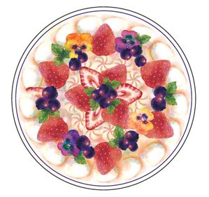 i5March (i5March)さんの菓子用パッケージのホールケーキのかわいい手書き風イラストへの提案