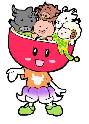 YADOKARI24 (yadokari24)さんの観光農園「うちなーファーム」のキャラクター「ぱっちゃん」イラストの書き起こしへの提案