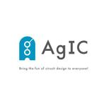 ask0000さんの教育用電子回路キットメーカー「AgIC」のロゴへの提案