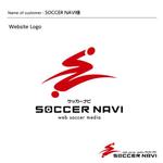 DESIGN DIVE (mstk0711)さんのサッカーWEBサイトのロゴ制作への提案