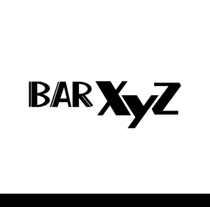 BB098 (BB098)さんのショットバー「BAR xyz」のロゴへの提案