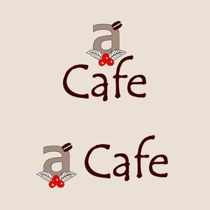 FORME DESIGN (fd-ino3)さんのカフェ「a cafe」のロゴマークへの提案