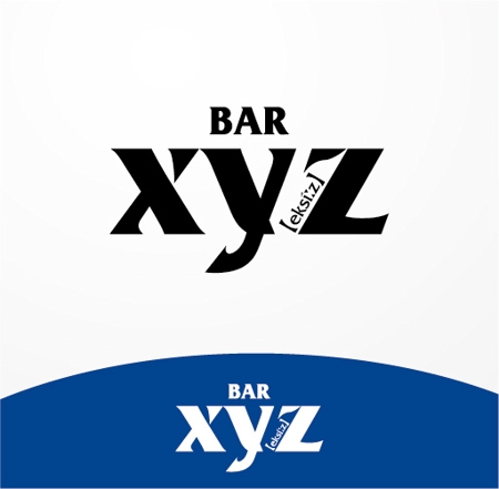 Cezanne (heart)さんのショットバー「BAR xyz」のロゴへの提案