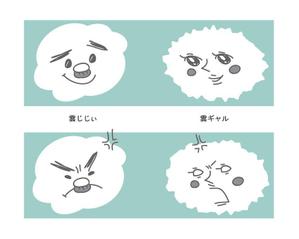 emime (melting_stars)さんの雲のキャラクター制作への提案