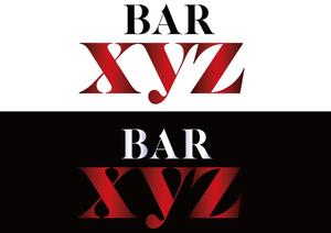 田中 (maronosuke)さんのショットバー「BAR xyz」のロゴへの提案