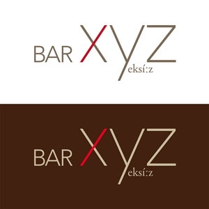 AWARD (chiha21)さんのショットバー「BAR xyz」のロゴへの提案