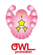 brue_tree_hiroさんの10代中心の女性アイドル芸能事務所「OWL promotion」のロゴへの提案