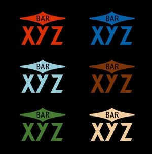 yamahiro (yamahiro)さんのショットバー「BAR xyz」のロゴへの提案