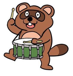 YADOKARI24 (yadokari24)さんの打楽器を持ったどうぶつのキャラクターデザインへの提案