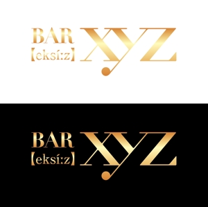 cs-beam (cs-beam)さんのショットバー「BAR xyz」のロゴへの提案