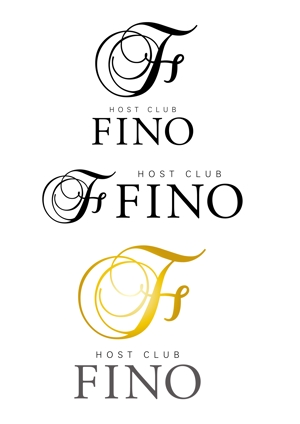 BASIC (do-basic)さんのホストクラブの[Fino]ロゴへの提案