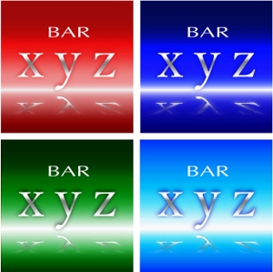 DreamDesign (kendream777)さんのショットバー「BAR xyz」のロゴへの提案