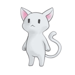 ナカミツ (Nakamitsu)さんの猫のキャラクターデザインへの提案