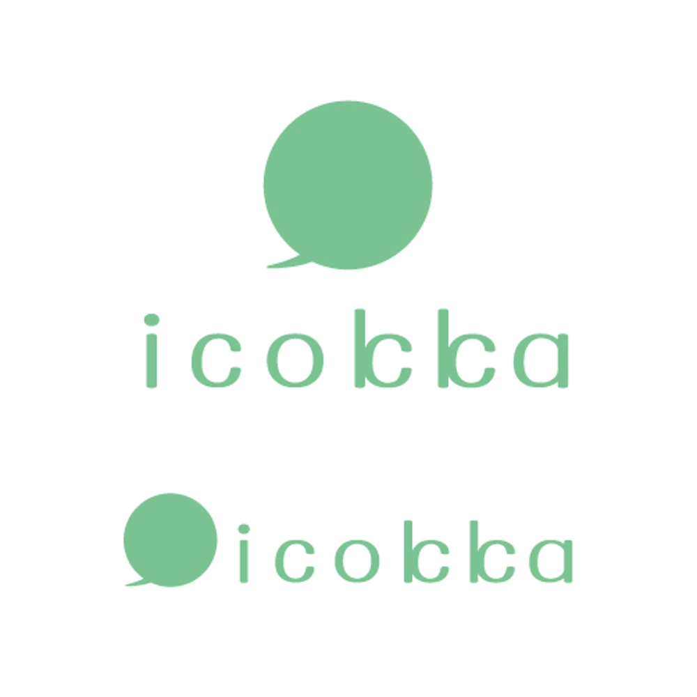 レジャー・アウトドア製品ブランド「icokka/イコッカ」のロゴ