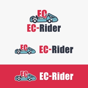 eiasky (skyktm)さんの自社サービス「EC-Rider」のロゴへの提案