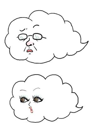 atto ()さんの雲のキャラクター制作への提案