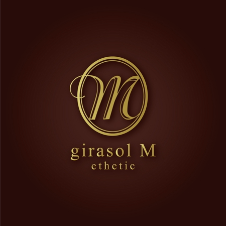 tanaka10 (tanaka10)さんのプライベートエステティックサロン「girasol M ethetic」のロゴへの提案