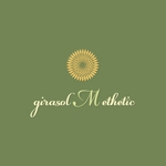 Q (qtoon)さんのプライベートエステティックサロン「girasol M ethetic」のロゴへの提案