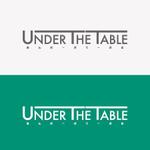 shirokuma_design (itohsyoukai)さんの卓球漫画「under the table」のタイトルロゴへの提案