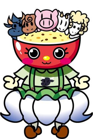 loveinko (loveinko)さんの観光農園「うちなーファーム」のキャラクター「ぱっちゃん」イラストの書き起こしへの提案