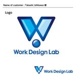 DESIGN DIVE (mstk0711)さんの"働き方をリデザインする"をミッションにした団体「WorkDesignLab」のコーポレートロゴへの提案