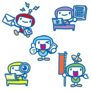 タケロボ (takerobo)さんのインターネットサービスサイトの、イメージキャラクターへの提案