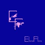 佐野百合子 (yusano)さんの上質な植物オイルを使用した手作り石けん、アロマセラピー関連のブランド「Elena Flora」のロゴへの提案