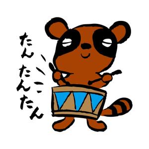 boo28さんの打楽器を持ったどうぶつのキャラクターデザインへの提案