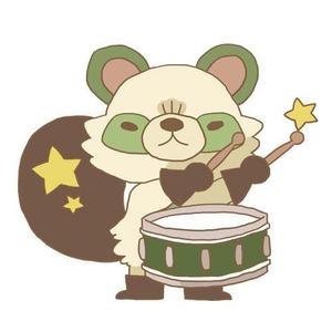 ちゅうこ ()さんの打楽器を持ったどうぶつのキャラクターデザインへの提案