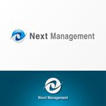 BH3 design (bh3_design)さんの記帳代行・経営アドバイザリー業務を提供する「Next Management」のロゴ（商標登録なし）への提案