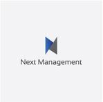 hype_creatureさんの記帳代行・経営アドバイザリー業務を提供する「Next Management」のロゴ（商標登録なし）への提案